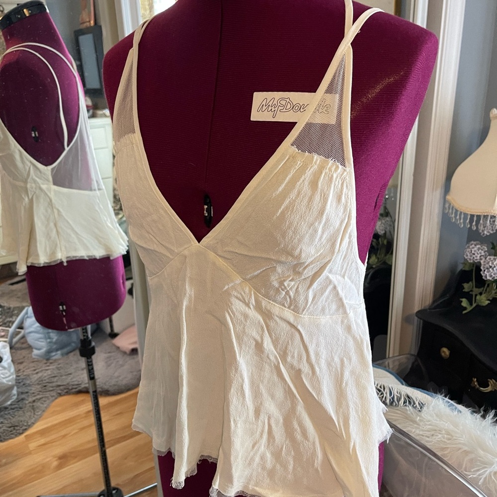 Kimchi Blue White Tank Top